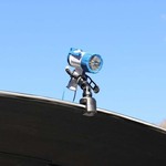 Railblaza Bimini RailMount mit G-Holder und Taschenlampe