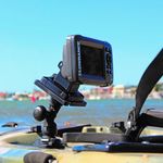 Railblaza drei achsen Plattform R-Lock S montiert auf einem StarPort HD