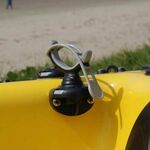 Railblaza Sideport in black with G-Holder.