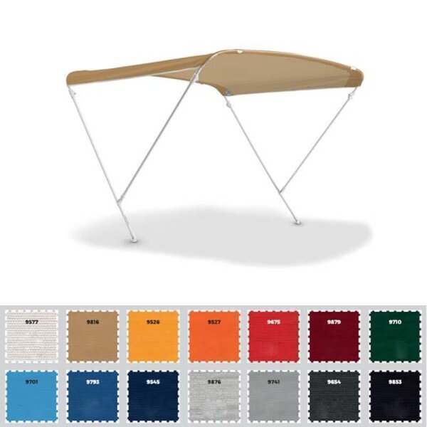 Capota Bimini / Capota solar ELEGANCE com 2 arcos