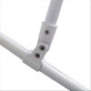Capota Bimini / Capota solar ELEGANCE com 3 arcos / Altura 140 cm - Largura 150 cm cinzento