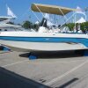 Capota Bimini / Capota solar ELEGANCE com 3 arcos / Altura 140 cm - Largura 150 cm cinzento