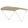 Capota Bimini / Capota CHIC com 4 arcos / Altura 140 cm - Largura 230 cm bege