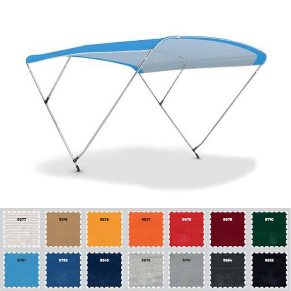 Capota Bimini / Capota SPORT com 3 arcos