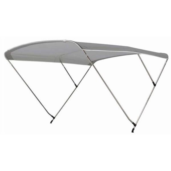 Bimini-Top SPORT with 3 arches / height 115 cm - width 150 cm grey