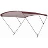 Bimini-Top SPORT with 3 arches / height 115 cm - width 185 cm bordeaux