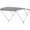 Capota Bimini / Capota SPORT com 3 arcos / Altura 140 cm - Largura 185 cm prateado