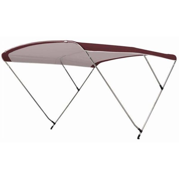 Capota Bimini / Capota SPORT com 4 arcos / Altura 140 cm - Largura 170 cm bordô