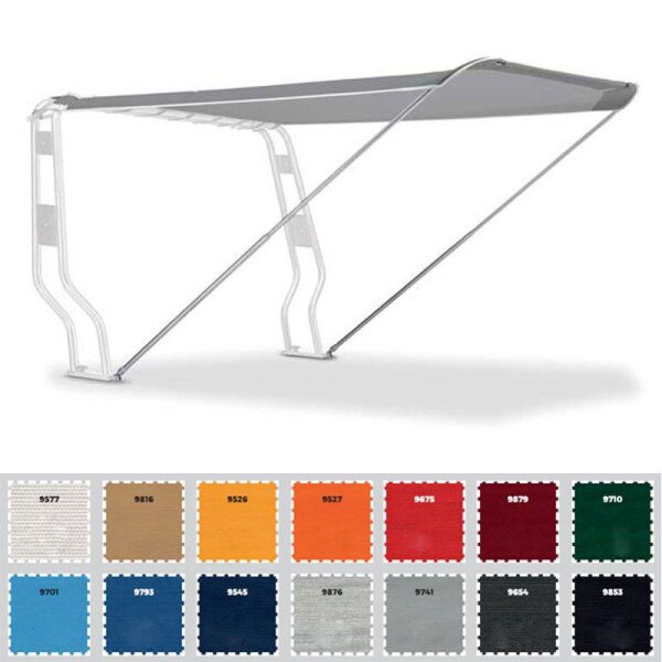 Capota Bimini / Capota solar JOLLY para suporte de equipamentos / Barra de proteção "GOMMONE"