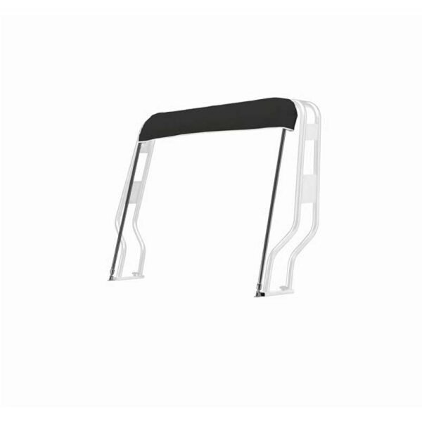Capota Bimini / Capota solar JOLLY para suporte de equipamentos / Barra de proteção "GOMMONE" Largura 145 cm - preto