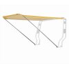 Capota Bimini / Capota solar JOLLY para suporte de equipamentos / Barra de proteção "GOMMONE" Largura 155 cm - amarelo