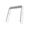 Bimini-Top UNIVERSAL for roll bar "BARCA" width 170 cm - silver