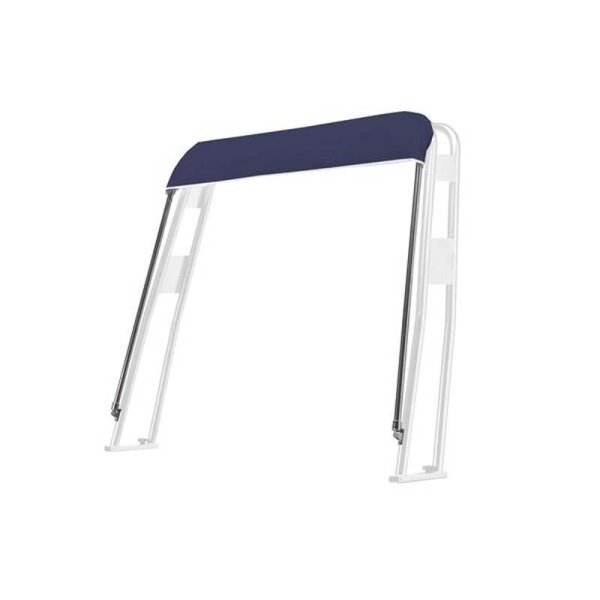 Capota Bimini / Capota solar UNIVERSAL para suporte de equipamentos / Barra de proteção "BARCA" Largura 200 cm - azul