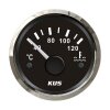 KUS Indicador de temperatura para água de refrigeração do motor - preto