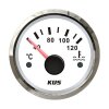 KUS Indicador de temperatura para água de refrigeração do motor - branco