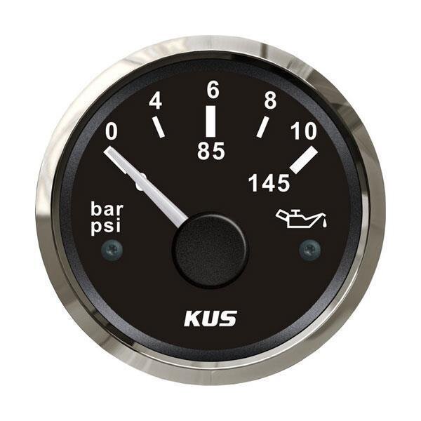 KUS Analog Oil Pressure Gauge / Oil Pressure Meter