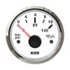 Indicador de pressão de óleo KUS 0-10 bar - branco