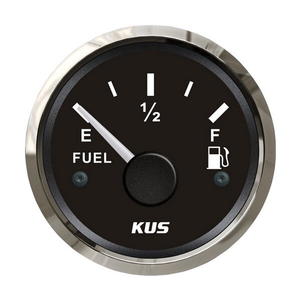 KUS Indicador de nível de combustível - preto