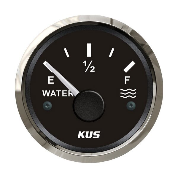 KUS Indicador de nível para água - preto