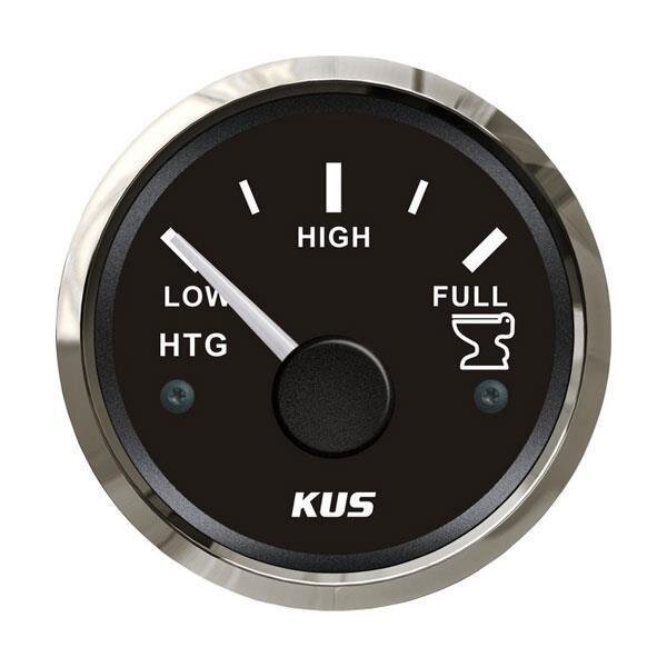 Indicador do tanque de fezes KUS - preto