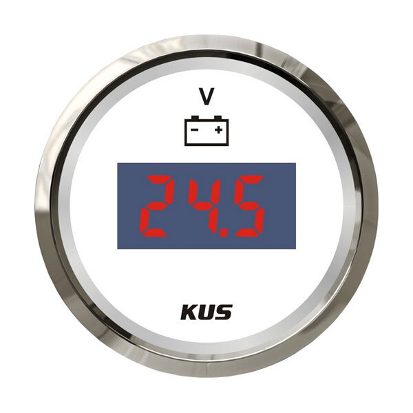 Voltímetro KUS (digital) - branco