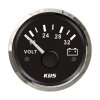 Volt&iacute;metro KUS 8-16 volts - preto