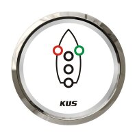 KUS Indicador de luzes de navega&ccedil;&atilde;o - branco