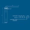 KUS S3H holding tank level sensor 20 cm