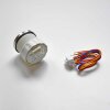 KUS 4 LED alarm gauge - black
