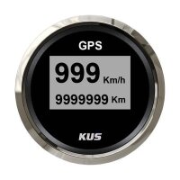 KUS Digital GPS Speedometer - black