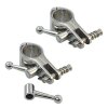 Conjunto de ferragens para reling em a&ccedil;o inoxid&aacute;vel com alavanca de fecho r&aacute;pido para capotas bimini