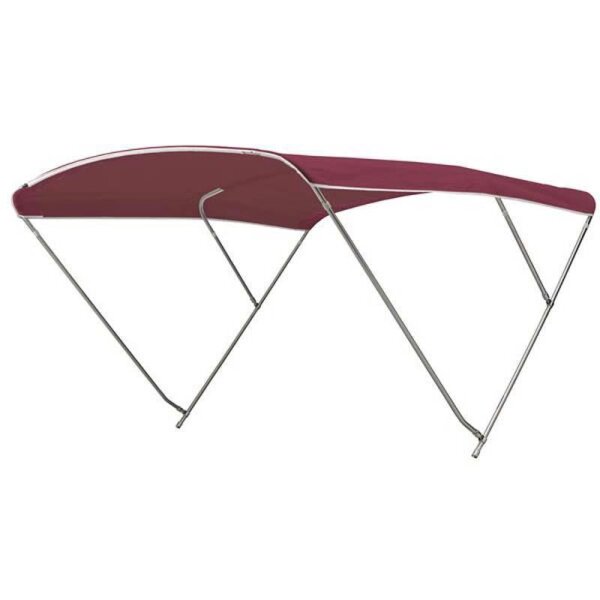 Capota Bimini / Capota ROYAL com 3 arcos Altura 115 cm - Largura 185 cm - Vermelho carmesim (P015)