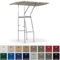 T-Top / Capota solar para barcos de pesca / Console central