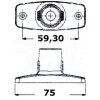 360° stainless steel mooring LED light