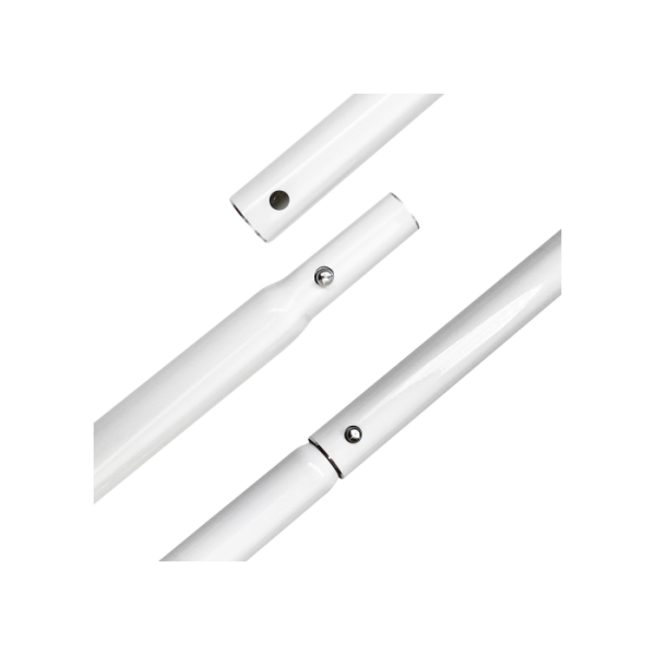 Bimini-Top ELEGANCE PLUS with 3 arches / Height 140 cm - Width 215 cm grey