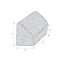 Seat cover for boats or inflatable boats Small in grey -...