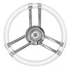 Volante Hydrodrive 16020-VRB 40 - A&ccedil;o inoxid&aacute;vel / preto (&Oslash; 400 mm)
