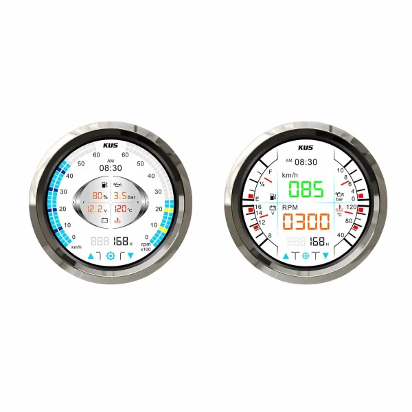 KUS Instrumento/visor LCD NMEA 2000 multifuncional KMG-42T